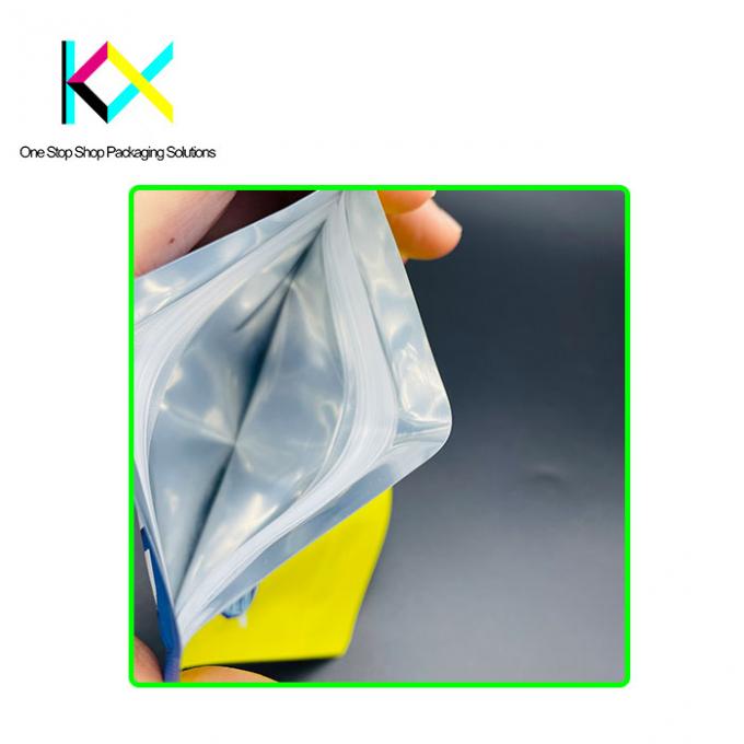 Hervergrendelbare op maat gemaakte voedselverpakkingszakken Stand Up Mylar Food Bags 120um-130um 2