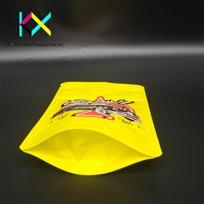 Customization Stand Up Mylar Food Bags Popcorn Packaging Pouch 130um 2