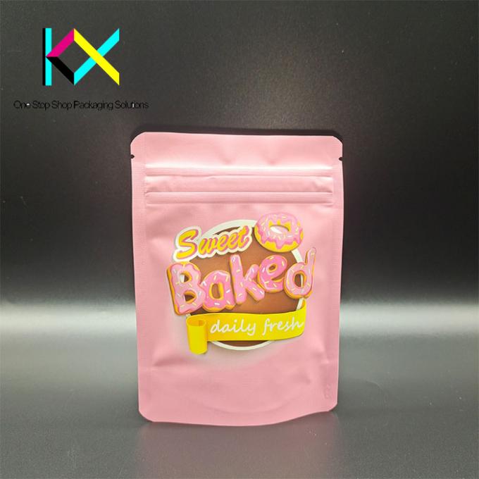 Custom Logo Printed Pet Food Packaging Bags 110um Thickness Moisture Resistant 0