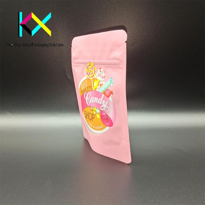 Custom Logo Printed Pet Food Packaging Bags 110um Thickness Moisture Resistant 2