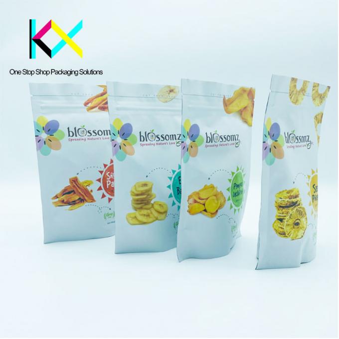 BRC Custom Printed Food Bags Laminated Foil Snacks Packaging Bags 1