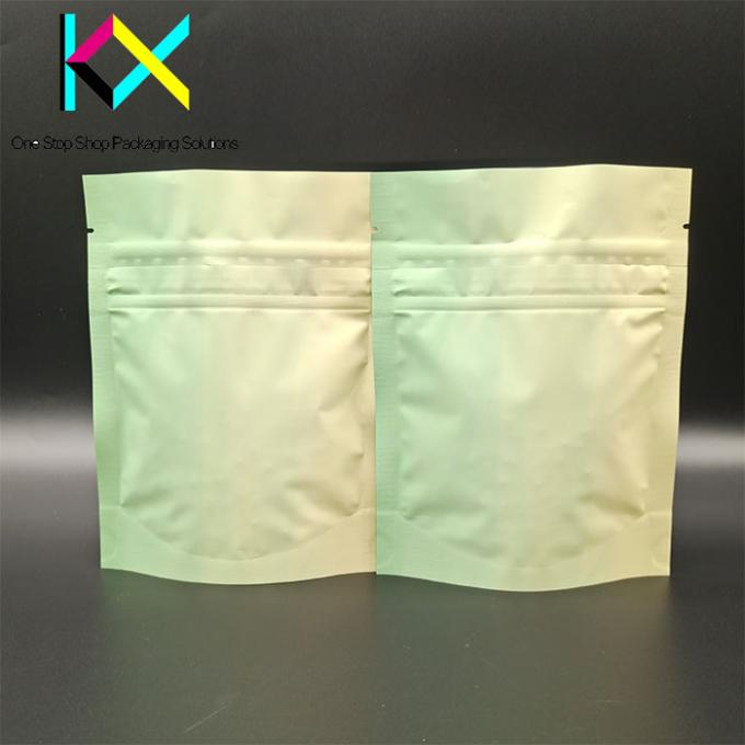 Aluminized Foil Snack Packaging Bags Soft Touch Custom Printed Food Pouches 3