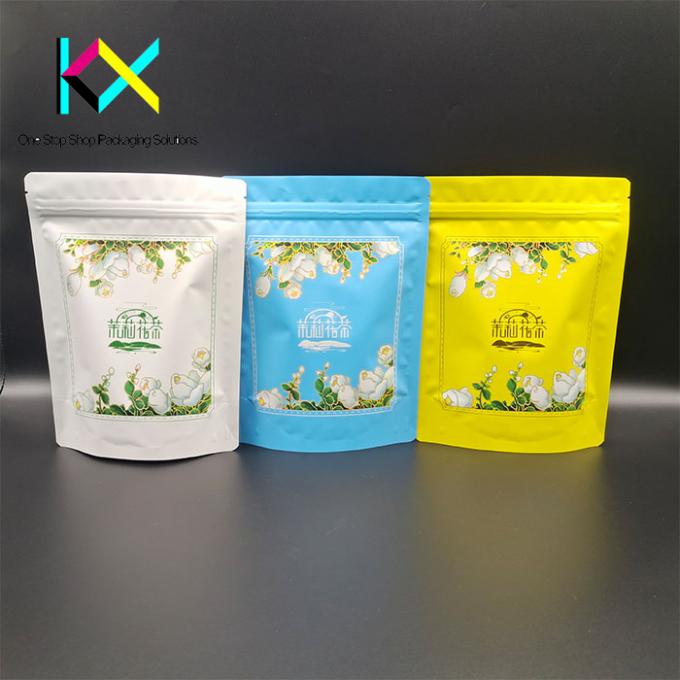 Home Flexible Compostable Packaging Pouches Zip Lock Stand Up Bag 1