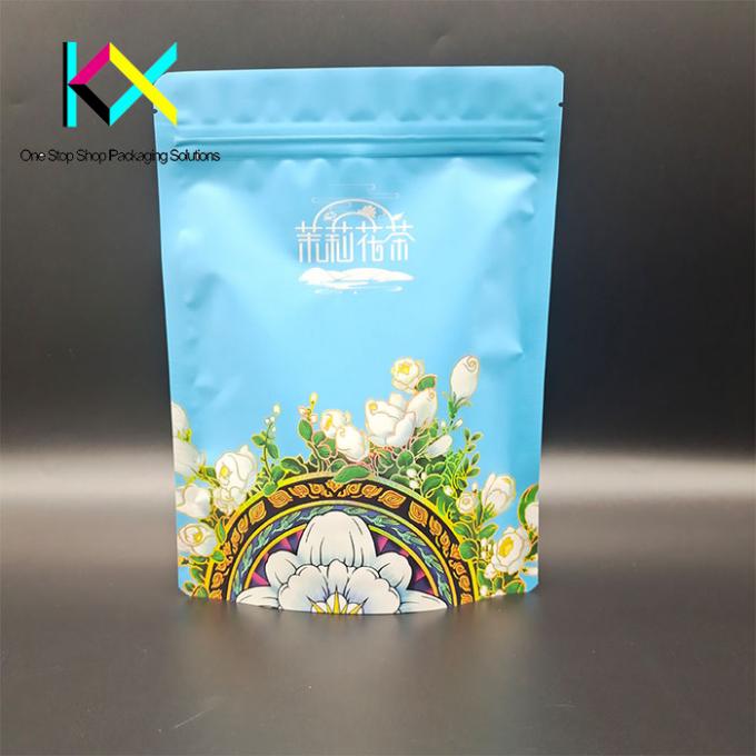 Bolsas de embalaje de té laminadas personalizables Bolsas de plástico de té Impreso digitalmente 2