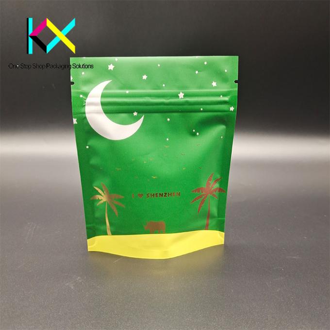 Multiple Design Custom Food Packaging Bags 120um Heat Sealed Foil Lined Sachet 3