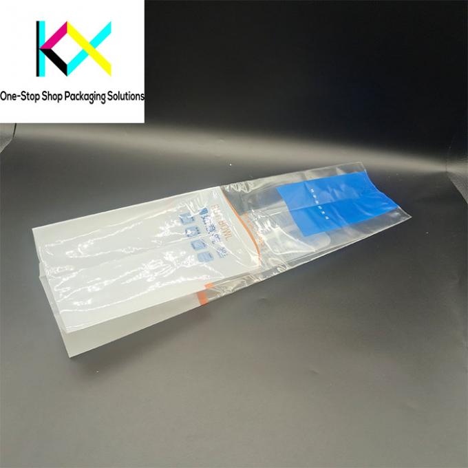 Bowl Commodity Packaging Back Seal Side Gusset Plastic Bags 120um Thickness 2