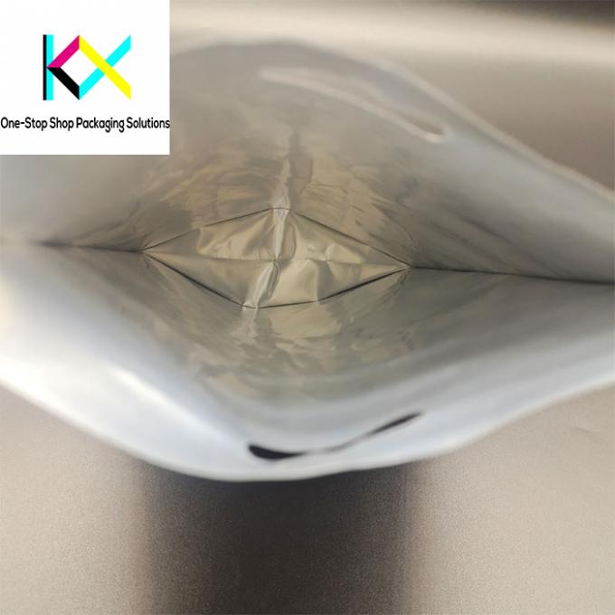 Sacoche d'emballage de semences imprimée numériquement à haute température avec trou suspendu 3
