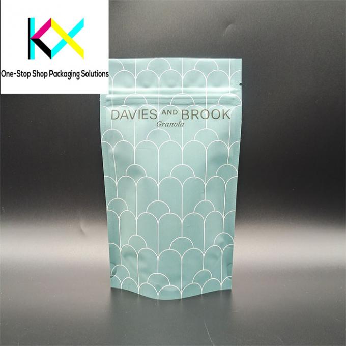 OEM Doly Pack Custom Standing Pouch Aluminium Foil Kantong Pengemasan Granola 0