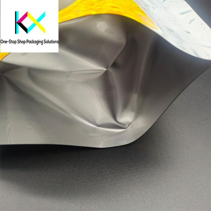 1L Aluminum Foil Beer Liquid Vacuum Packaging Bags Plastic Spout Pouch With Tap 4