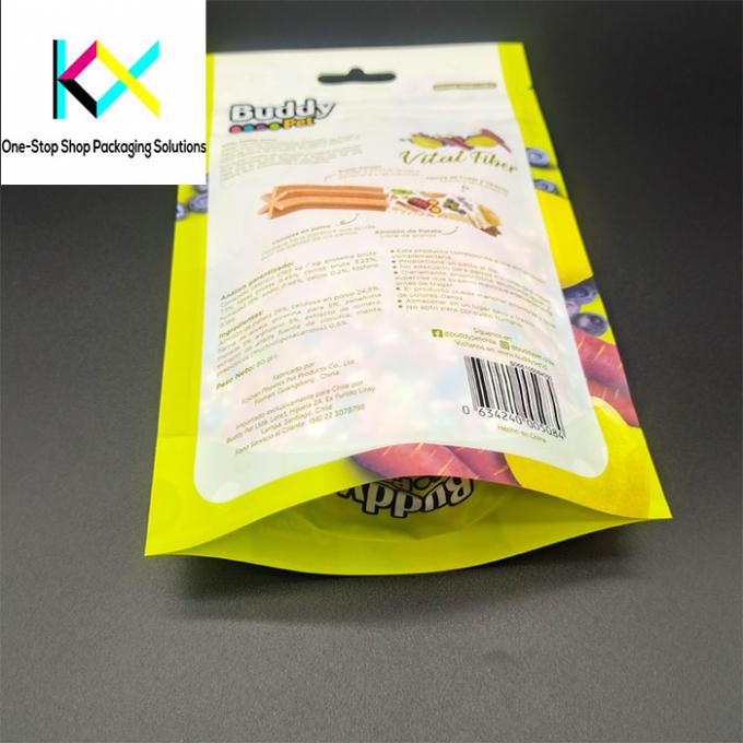 130um Thickness Stand up Pouch with Digital Printing for Pet Food Packaging Bags 5