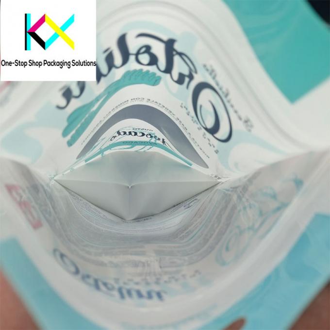 Multiple SKUs Stand-up Pouch Ziplock Laminated Plastic Mylar for Pet Food Packaging Bags 5