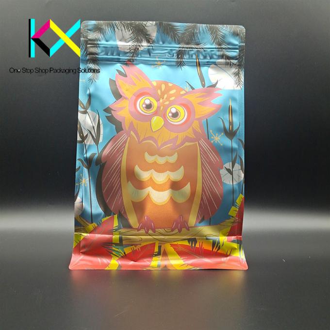 Digital Printing High Barrier Recyclable Flat Bottom Recyclable Stand Up Packaging Bags 0