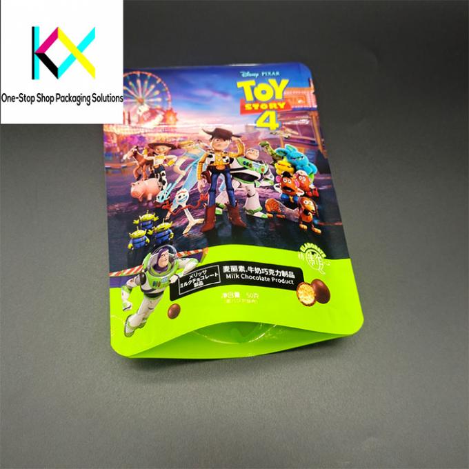 Customized Rotogravure Printed Bags Stand Up Zipper Pouches VMPET Material 0