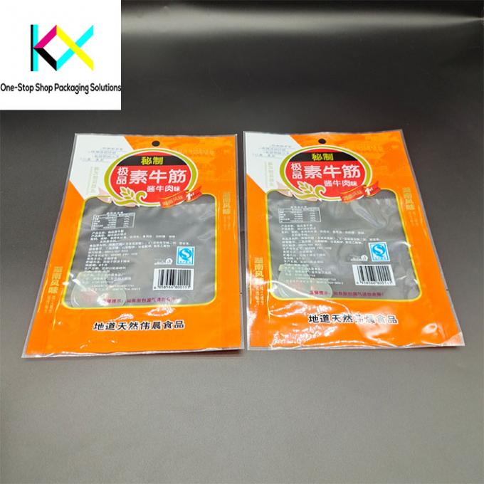 Flat Three Side Seal Pouch Supplier Rotogravure Printing Glossy Packaging 0