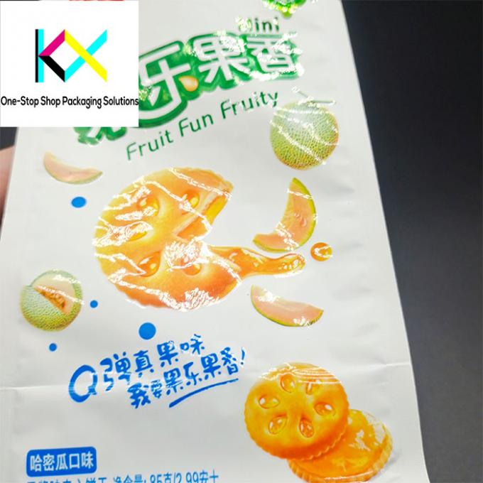 Gorąca sprzedaż Digital Printing Flat Bottom Pockets Spot UV for Snacks and Food 2
