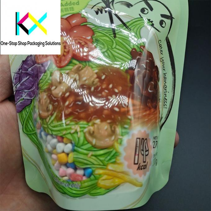 Resealable Custom Food Packaging Bags Stand Up Mylar Food Bags 0
