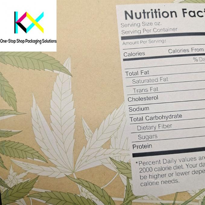 Sacchetti di imballaggio alimentare personalizzati ri-chiudibili Sacchetti alimentari Stand Up Mylar OEM ISO 9001 2