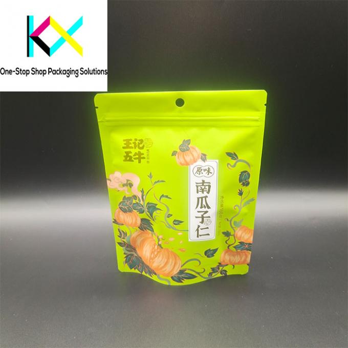 Custom Food Packaging Bags With Best Barriers Ziplock Doypack Bags For Nuts, Snacks Food Packaging Pouches 0