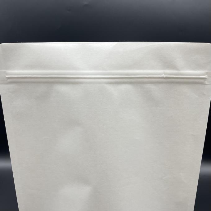 Compostable Food Packaging Bags Digital Printed Custom Kraft Pouches 0