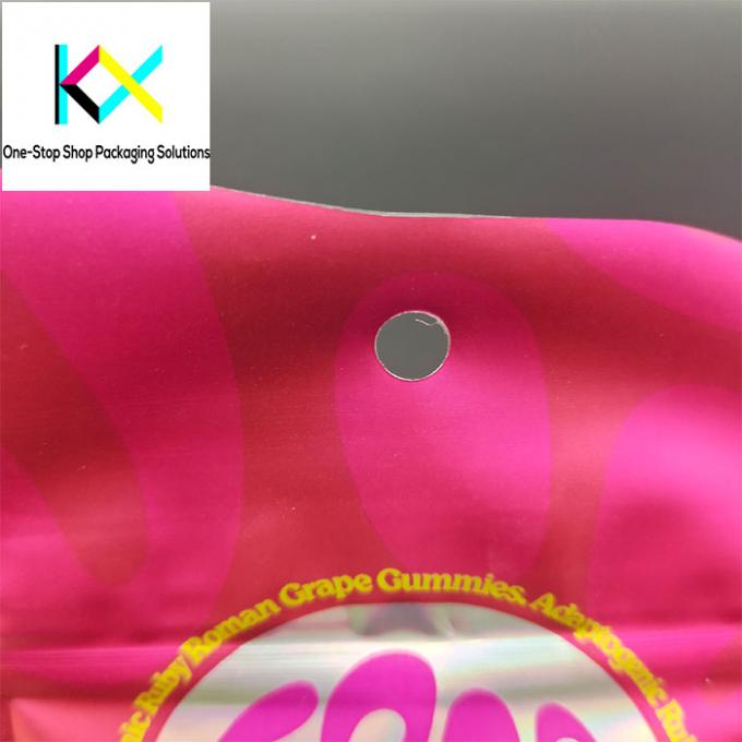 Digital Printing Shaped Pouches for Custom Food Packaging Tear-Notch 2