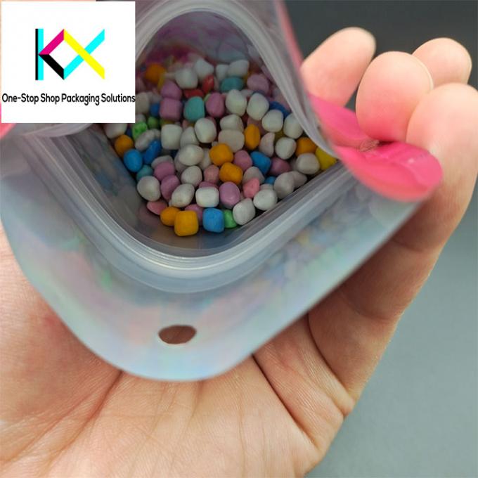 Digital Printing Shaped Pouches for Custom Food Packaging Tear-Notch 6