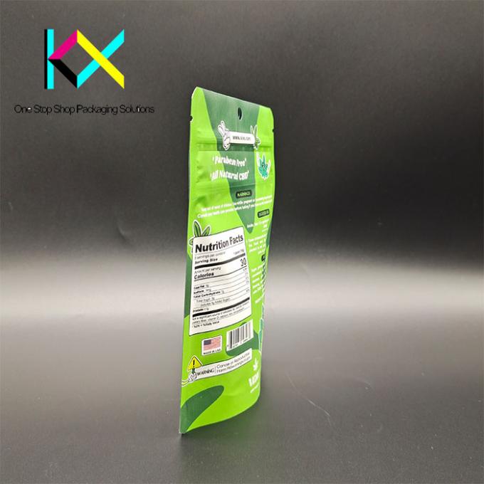 Aluminized Foil Snack Packaging Bags Soft Touch Custom Printed Food Pouches 1
