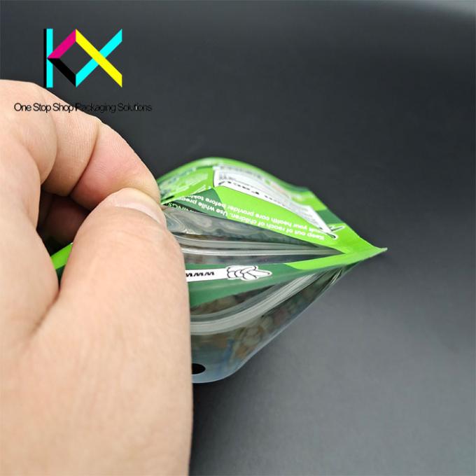 Aluminized Foil Snack Packaging Bags Soft Touch Custom Printed Food Pouches 3