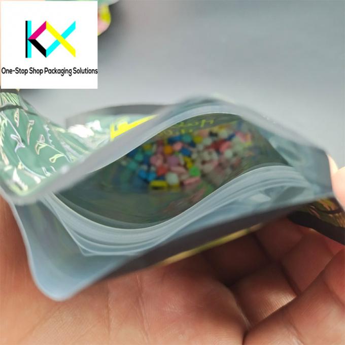 Shaped Pouches for Food Snacks , Custom Food Packaging Bags with Digital Printing 6