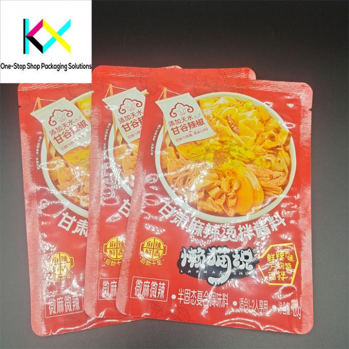 Stand Up Resealable Plastic Bags Aluminium Foil Pouch Packaging Smell Proof For Food 0