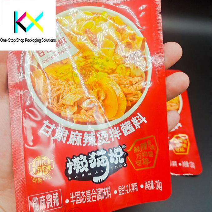 Stand Up Resealable Plastic Bags Aluminium Foil Pouch Packaging Smell Proof For Food 3