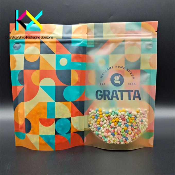 Customizable Laminated Food Packaging Bags Digital Printed Tea Plastic Pouch 0