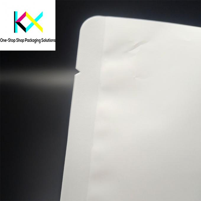 Compostable Food Packaging Bags Digital Printed Custom Kraft Pouches with Clear Window 2