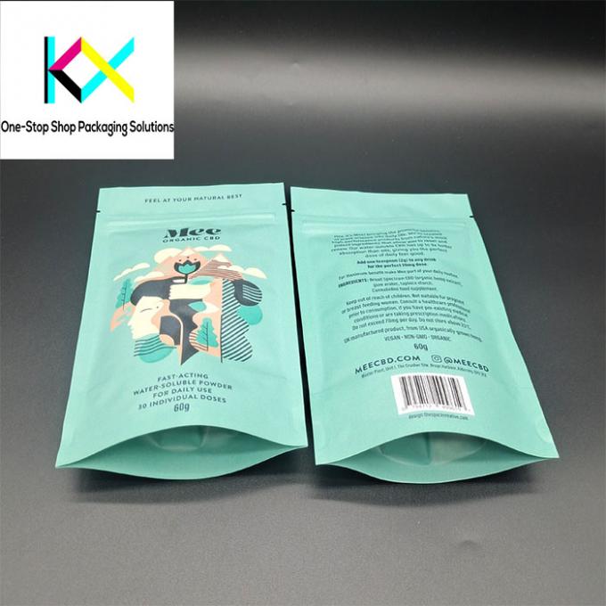 EU Digital Printing Aluminum Foil Stand Up Bag For Food Packaging OEM Commodity Packaging 3
