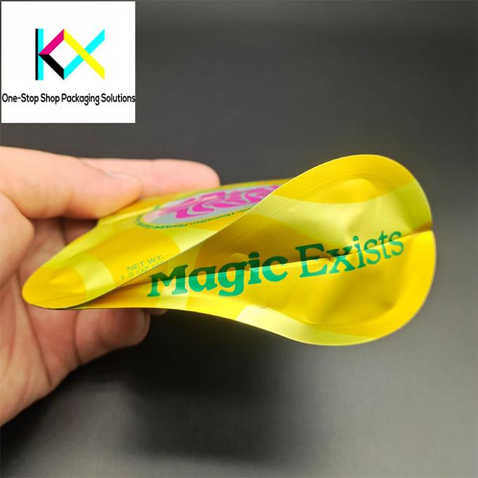 Aluminized Snack Packaging Bags Matte Surface Custom Printed Food Pouches 1