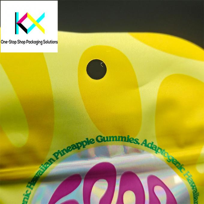 Aluminized Snack Packaging Bags Matte Surface Custom Printed Food Pouches 2