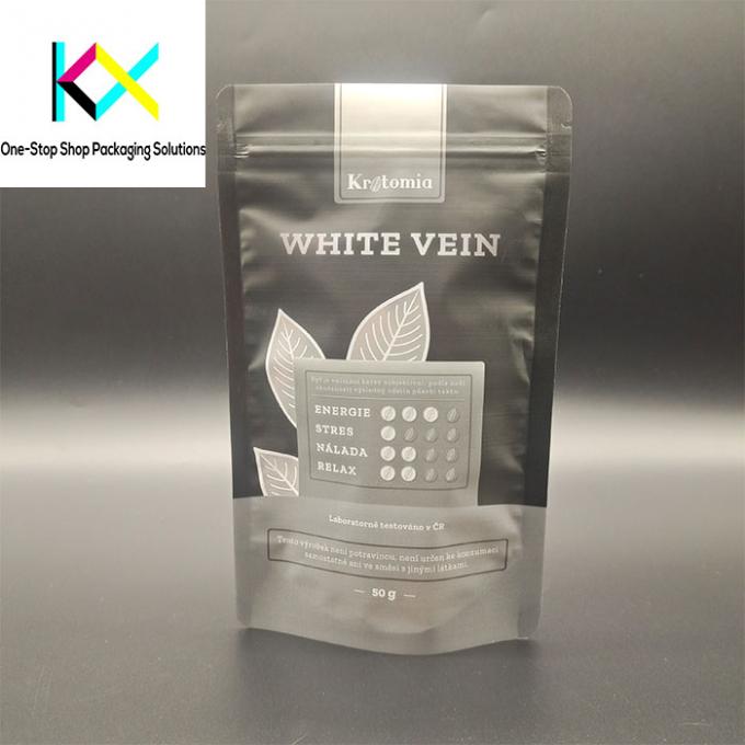 Personalized Zipper Food Bags in CMYK White for All Sizes Brands 4