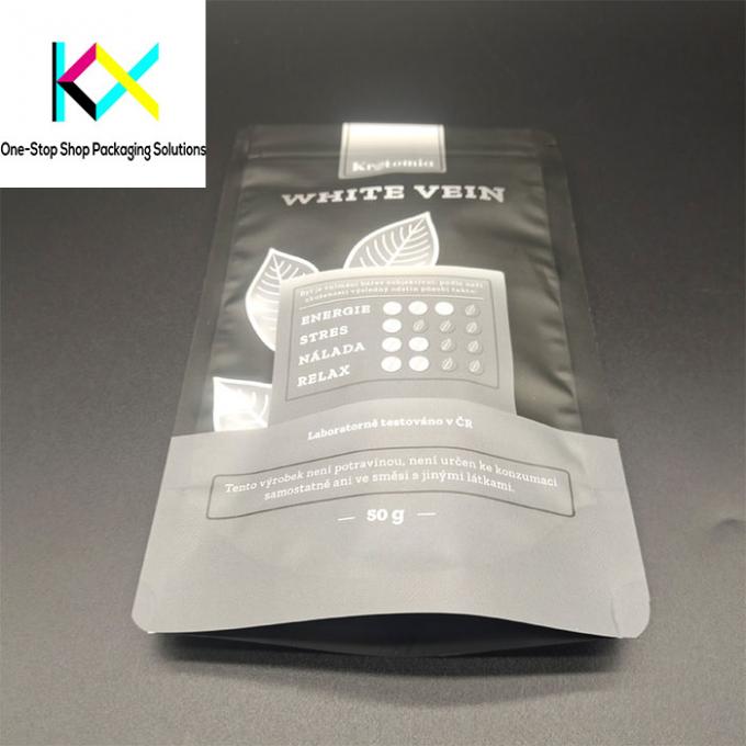 Personalized Zipper Food Bags in CMYK White for All Sizes Brands 5