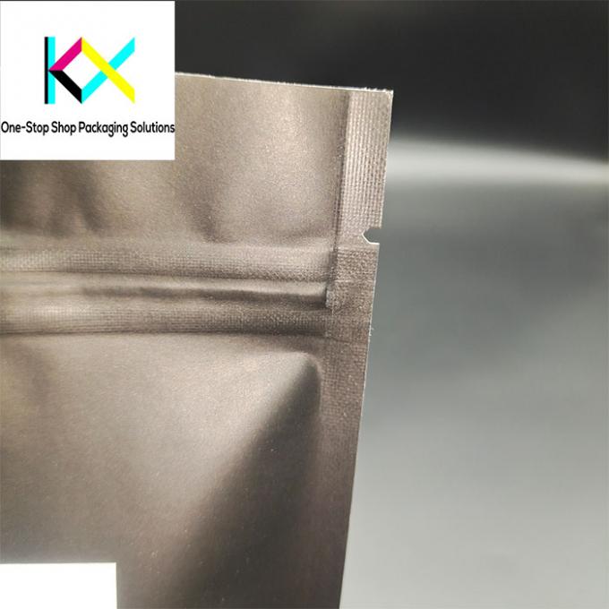 EU PET/VMPET/PE 250 Gram Coffee Bags Compostable Coffee Pouches Customized 3