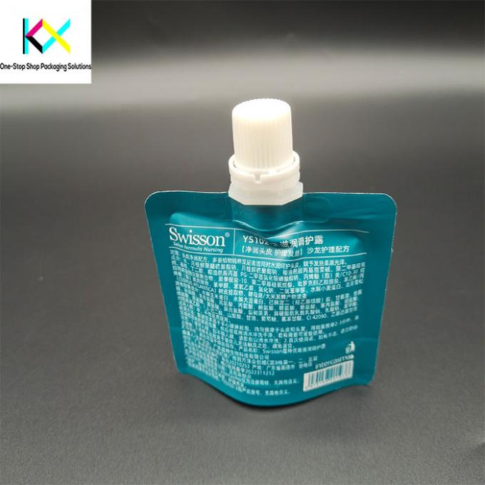 Borsa per imballaggio liquido stampata digitalmente Borse per la cura delle mani in plastica 140um 3