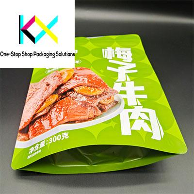 Food Packaging Mylar Bags PE Stand Up Pouches With Zipper 2