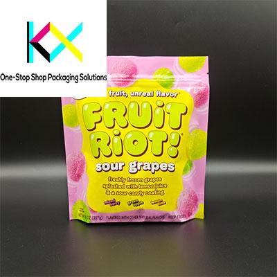 Anpassungsfähige Lebensmittel Stehbeutel Snack Lebensmittel Flexible Plastiktüten 0