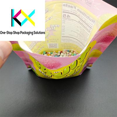 Anpassungsfähige Lebensmittel Stehbeutel Snack Lebensmittel Flexible Plastiktüten 1
