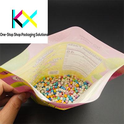 Anpassungsfähige Lebensmittel Stehbeutel Snack Lebensmittel Flexible Plastiktüten 3