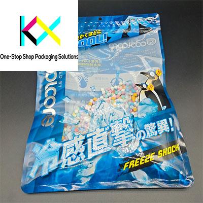 Matte Or Glossy Snack Food Packaging Bags Aluminium Zip Lock Pouch 120um 0