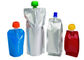Customize Stand Up Spout Pouch Packaging , Food Grade 10 Colors Liquid Pouch With Spout