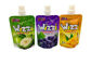 High Temperature Vacuum Spout Pouch Packaging 10 Colors For Pet Food Jelly Pack