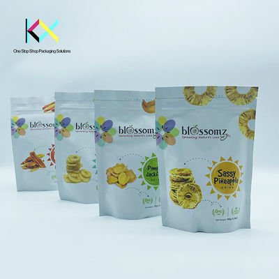 Multipli Skus Snacks Sacchetto di imballaggio sacchetti alimentari Stand Up Mylar MOPP/PET/AL/PE