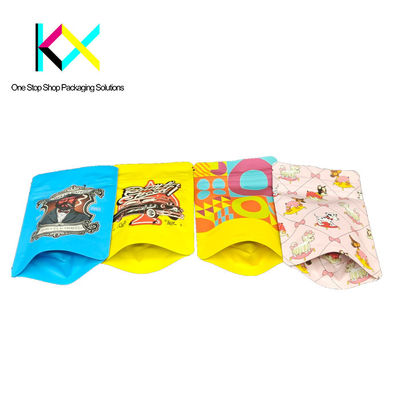 Children Resistant Digital Printed Packaging Bags With Soft Touch Film