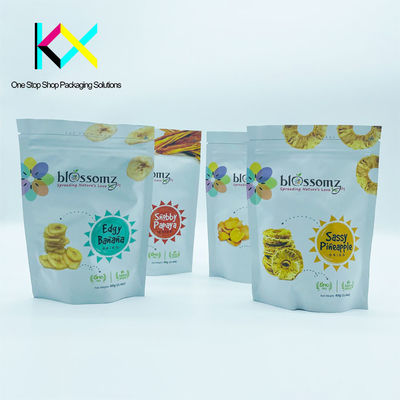 BRC Custom Printed Food Bags Laminated Foil Snacks Packaging Bags