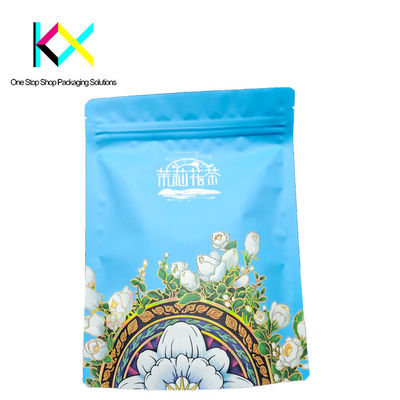 Customizable Laminated Tea Packaging Bags Tea Plastic Pouch Digital Printed